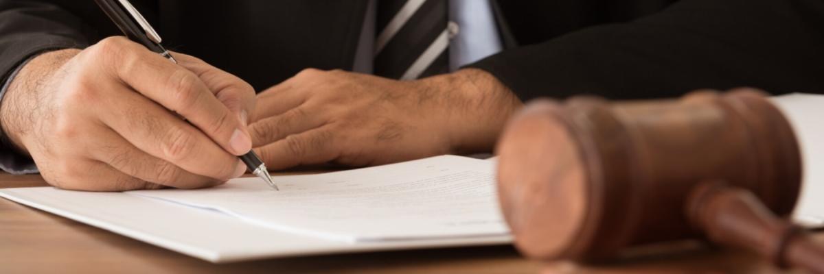 signing paperwork 